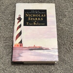 Nicholas Sparks 'True Believer' Hardcover Book